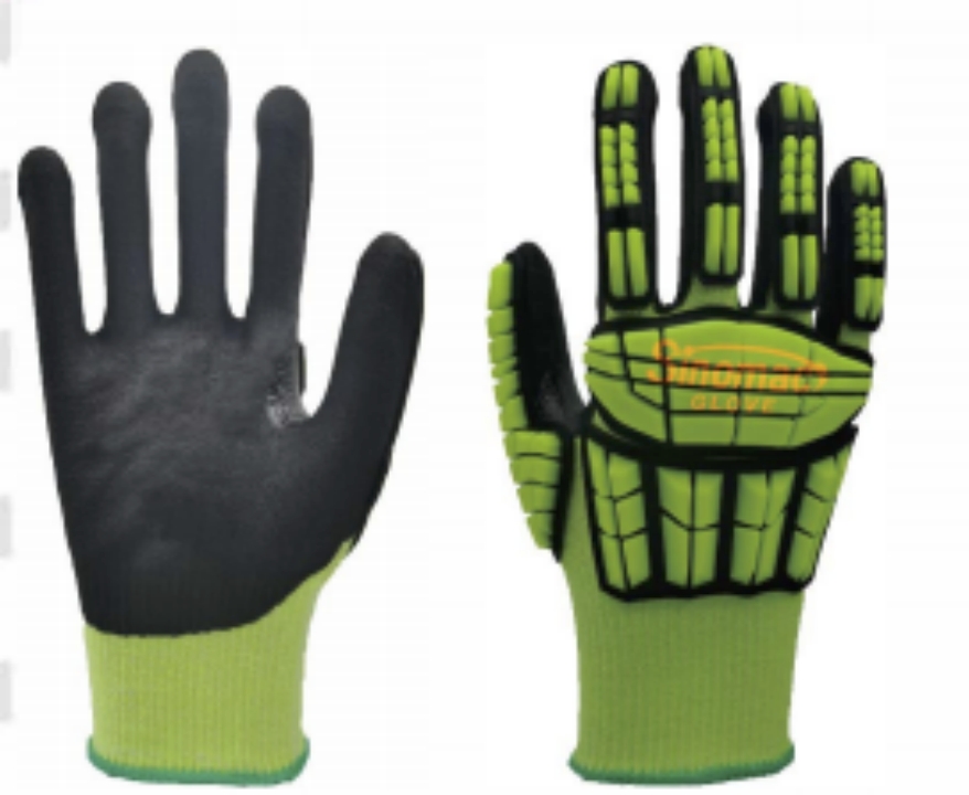 A6 cut resistant impact gloves